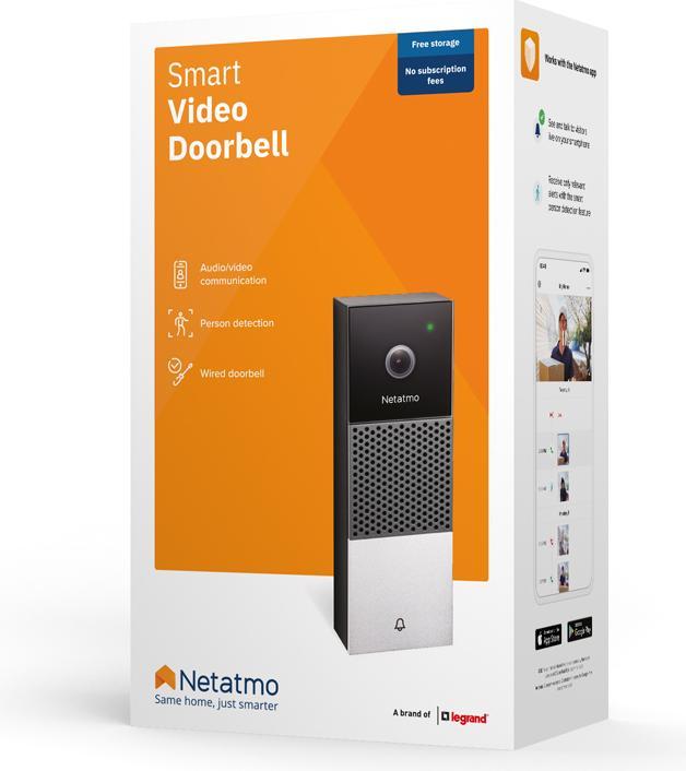 Produktbild Netatmo Videotürklingel (WLAN)
