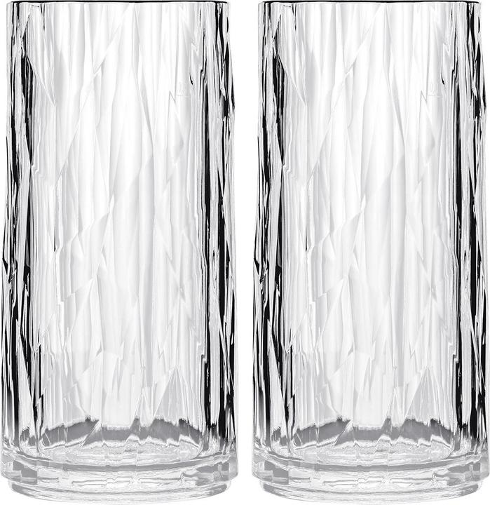 Immagine prodotto Koziol Tazza da cocktail Superglas Club No. 8, 300 ml, 2 pezzi (0.30 l, 2 x)