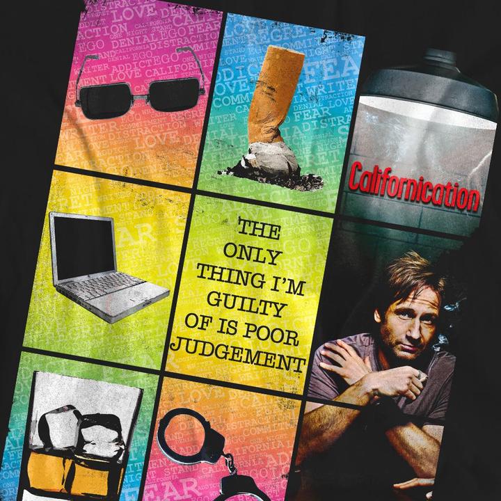 Immagine prodotto Californication Poor Judgement Maglietta Adulto Unisex (S)