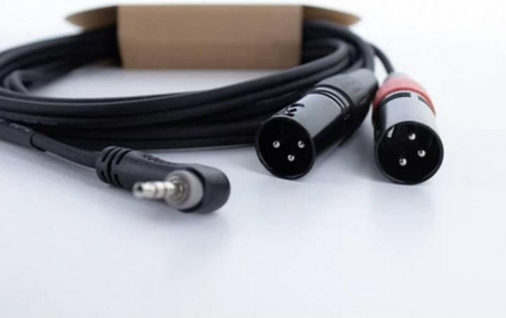 Produktbild Cordial EY 3 WRMM XLR Y-Adapter (1x Klinkenstecker 3.5 mm - 2x XLR-Stecker 3 pol (3 m)