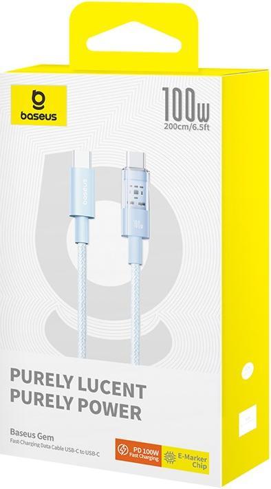 Actual product image Baseus USB C – USB C (2 m, USB 3.2 Gen 1)