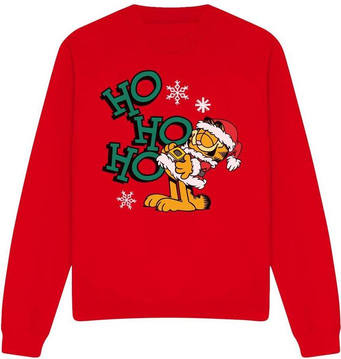 Garfield Ho Ho Ho Sweatshirt weihnachtliches Design