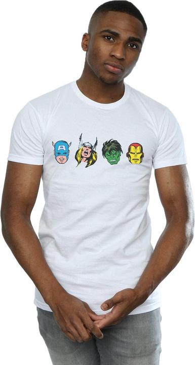 Produktbild Avengers Comic Heads TShirt (L)
