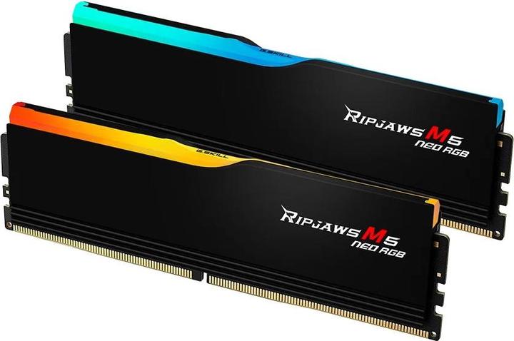 Actual product image G.Skill D564GB 6000-36 Ripjaws M5 Neo bk K2 GSK (F5-6000J3636F32GX2-RM5NRK) (2 x 32GB, 6000 MHz, DDR5 RAM, DIMM)
