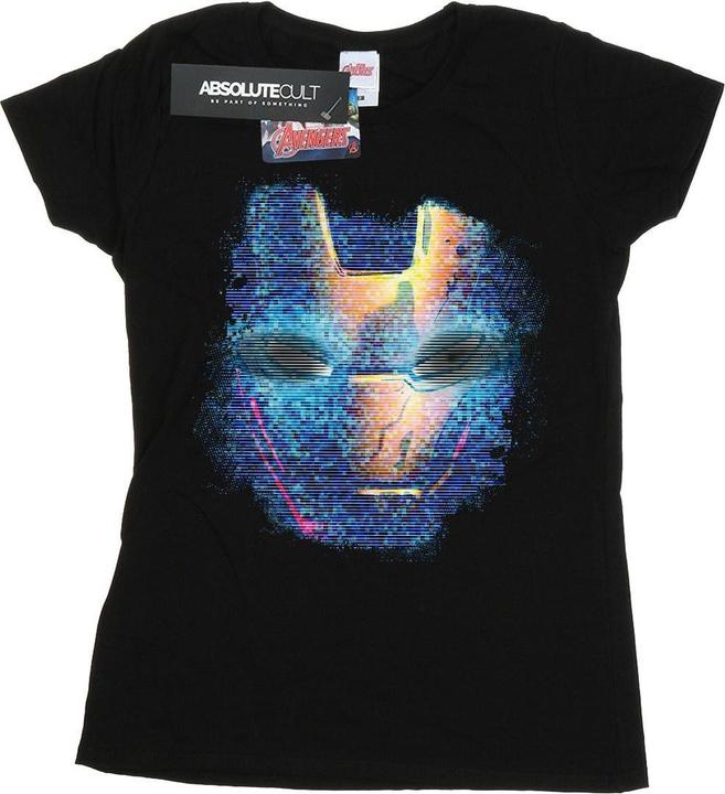 Immagine prodotto Iron Man Distressed Head Maglietta Donna (S)