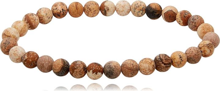 Actual product image Leyda Bracelet landscape jasper (18 cm, Stone)
