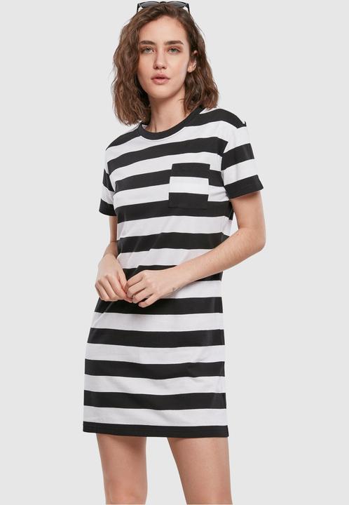 Image du produit Urban Classics Robe de tee-shirt à rayures pour femmes (XL)