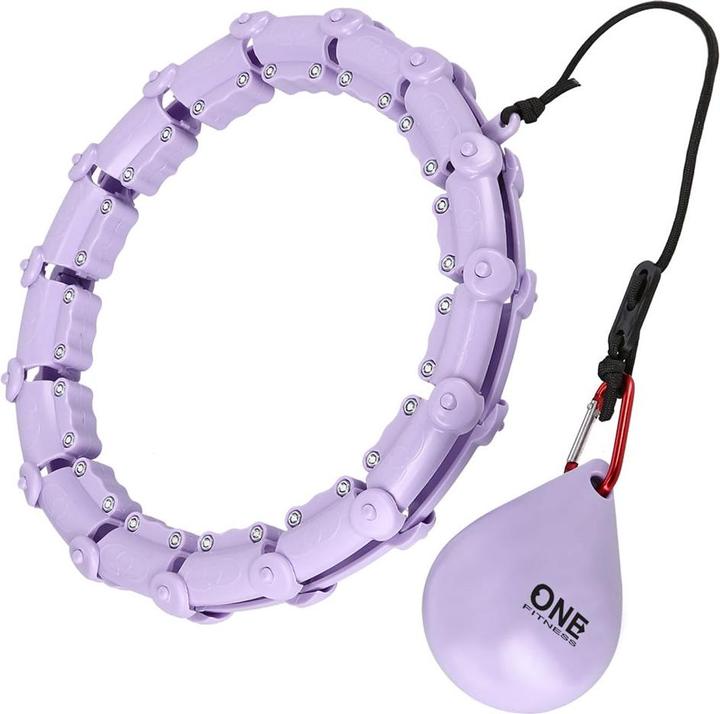 Produktbild One Hula Hop OHA02 with weight purple (39 cm)
