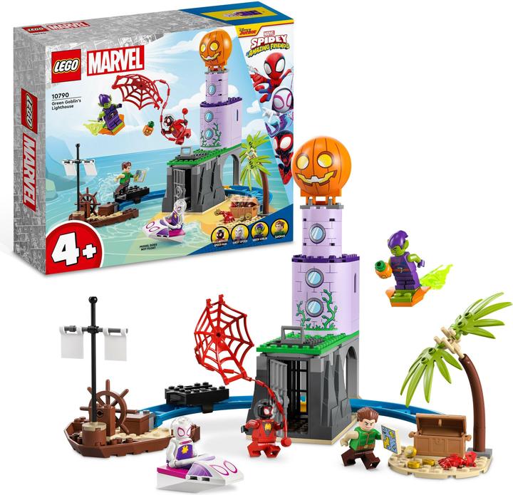 Immagine prodotto LEGO La squadra di Spidey al Faro dei Folletti Verdi (10790, LEGO Marvel)