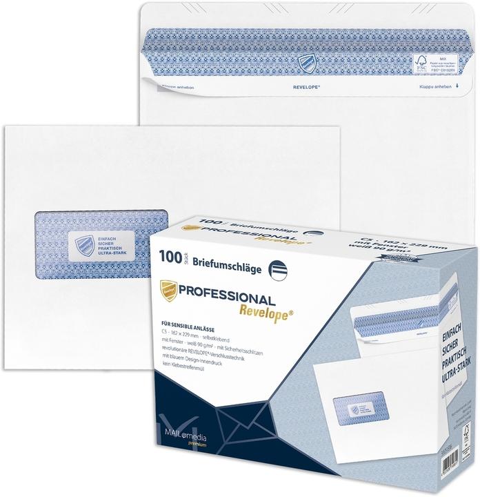 Image du produit Magni 30051816 Enveloppe REVELOPE, DIN C5, avec fenêtre (C5, 100 x)