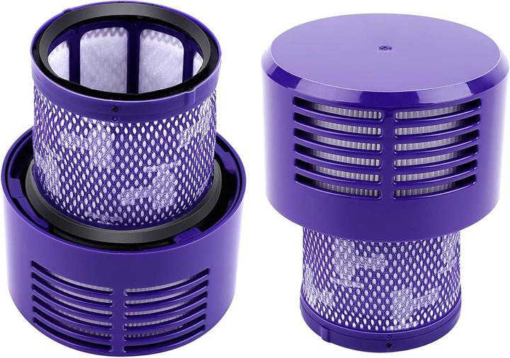 Actual product image Werkstein Replacement Hepa filter Dyson V10 / SV12 hoover set of 4