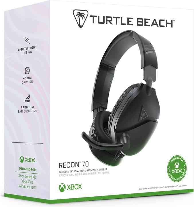 Actual product image Turtle Beach EARFORCE - RECON - 70X gaming headset (Cable)