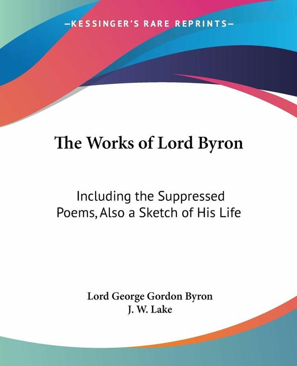 Actual product image The Works of Lord Byron (English, Lord George Gordon Byron, J. W. Lake, 2007)