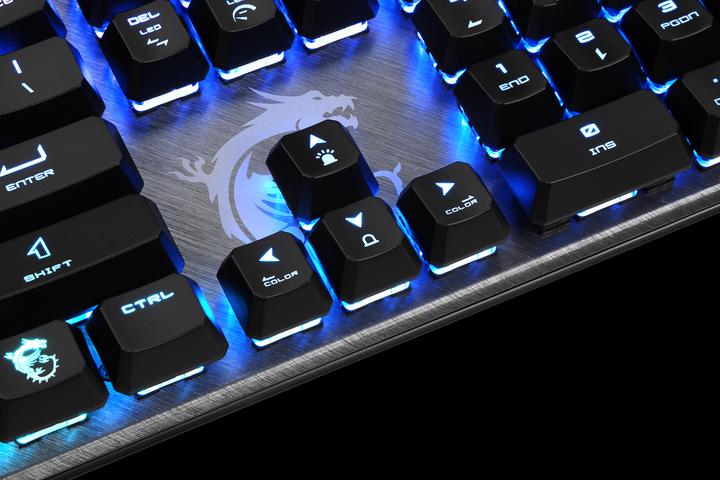 Actual product image MSI Vigor GK50 (DE, Cable)