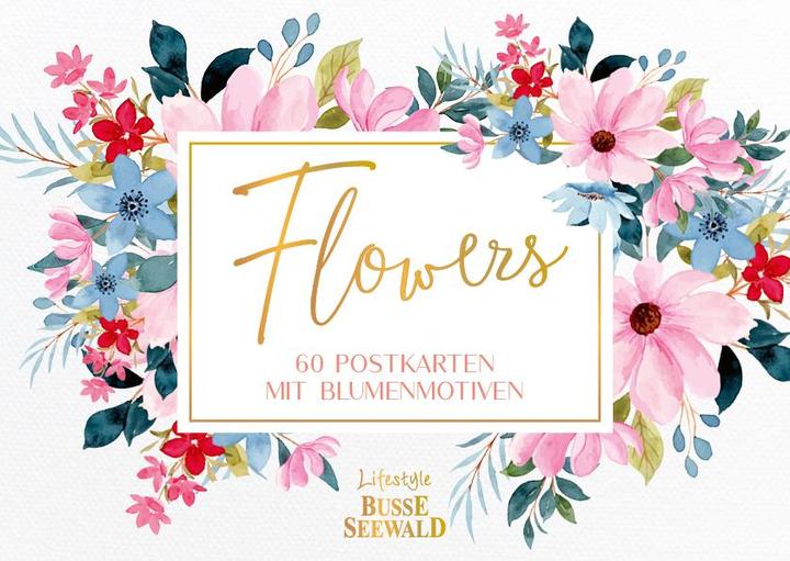 Immagine prodotto Fiori. 60 cartoline con motivi floreali (60 pz.)