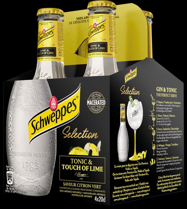 Image du produit Schweppes Premium Mixer (4 x 20 cl)
