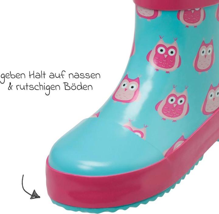 Actual product image Playshoes Rubber Boots Half Shaft (23)
