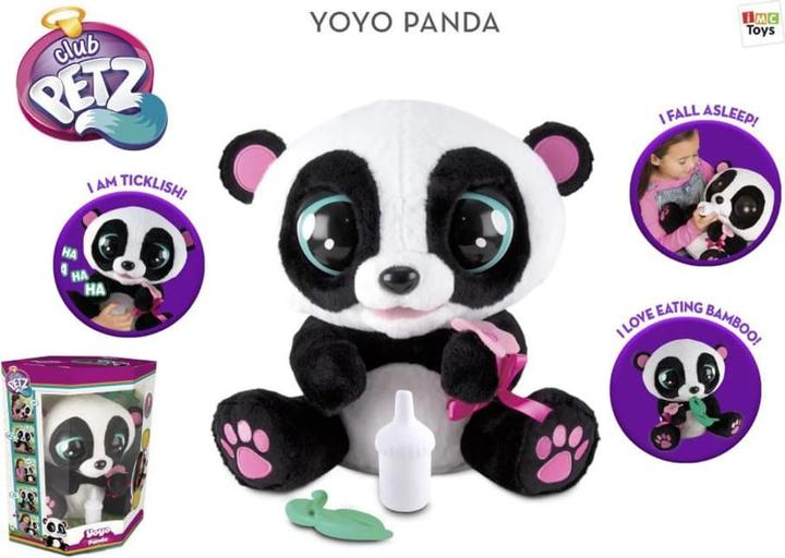 Image du produit Spectron Yoyo Panda Peluche interactive (32 cm)