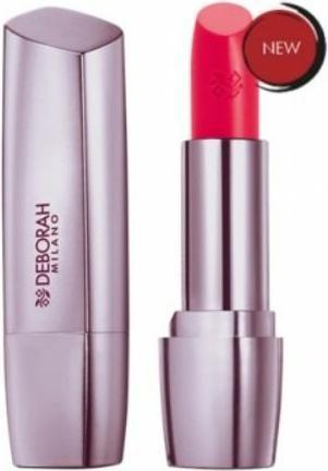Actual product image Deborah Milano Milano Red Shine Lipstick No 18
