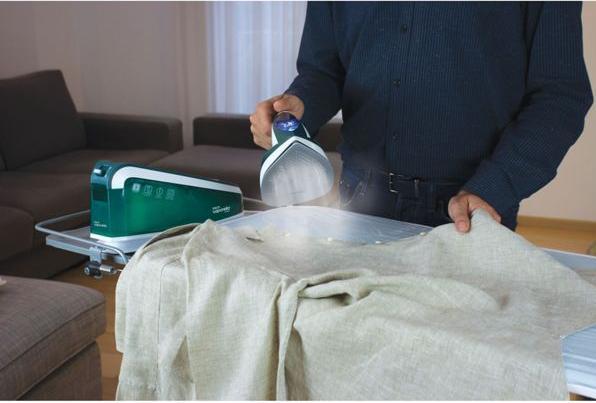 Actual product image Polti VE30.20 ferro da stiro a caldaia 2200 W 1,6 L Ceramica Verde, Bianco (2200 W, 240 g/min)