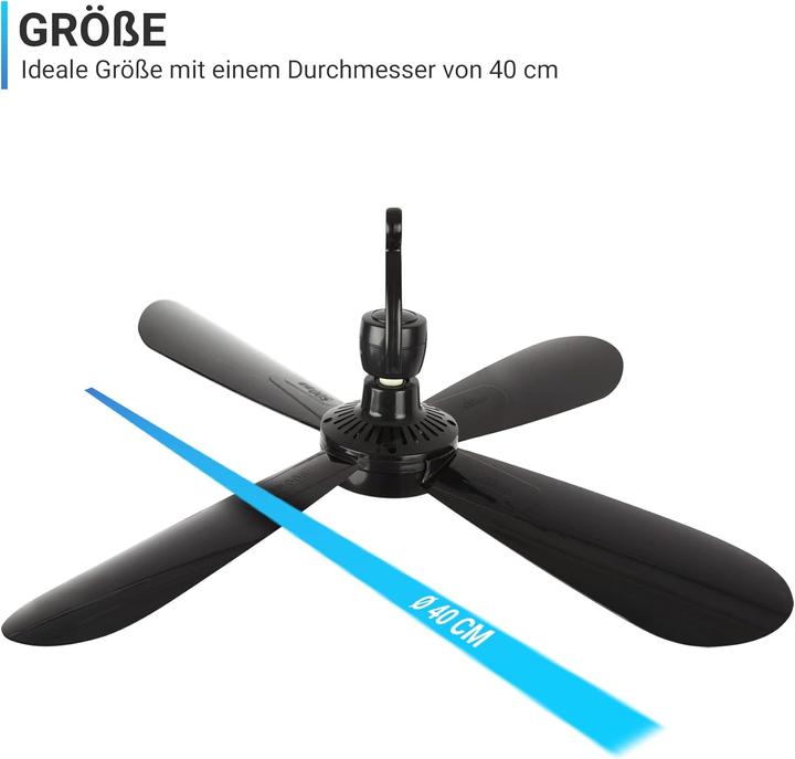 Produktbild Bestlivings Mobiler Deckenventilator (25 dB)
