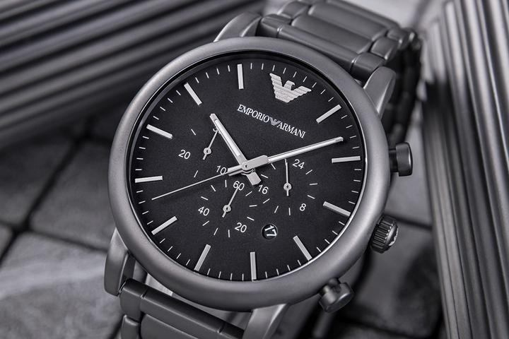 Actual product image Emporio Armani Luigi (Chronograph, 46 mm)