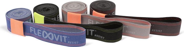 Immagine prodotto Flexvit Set di resistenza (2 m, Strong, Medio, Light, Extra strong)