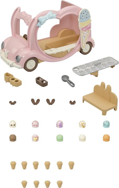 Image du produit Sylvanian Families Ice Cream Van