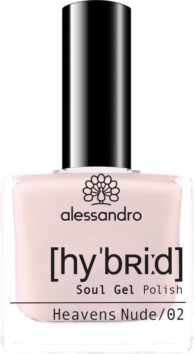 Produktbild Alessandro Nagellack Hybrid 102 Heavens Nude (102 Heavens Nude, Gel-Effekt Nagellack)