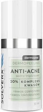 Immagine prodotto Solverx DERMOPEEL peeling 20% kwas azelainowy 30m& (Esfoliazione, 30 ml)