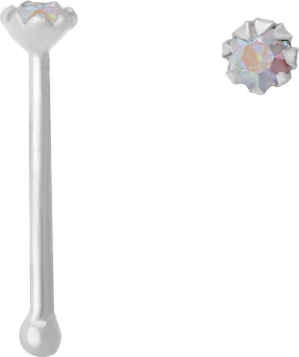 Produktbild Bijouteria Nasenpiercing (Kristall, Silber 925)