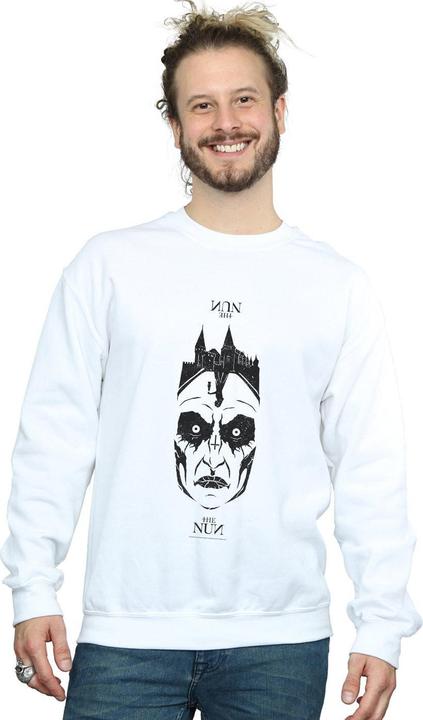 Produktbild The Nun Distressed Face Sweatshirt (5XL)