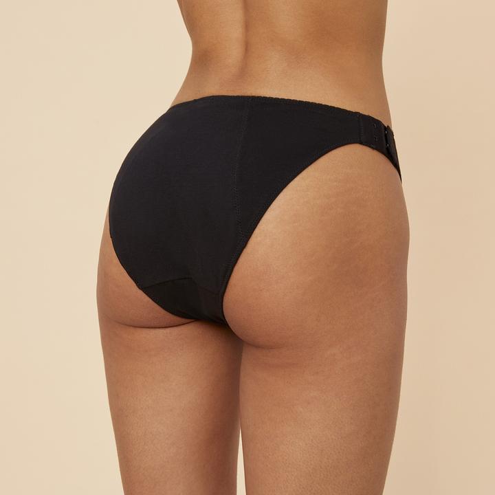 Produktbild Sisters Republic Perioden-Slip Mia mit Clips schwarz absorption super (4XL)