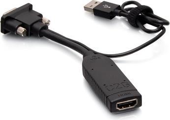 Image du produit C2G Convertisseur adaptateur de type dongle VGA vers HDMI® (VGA)