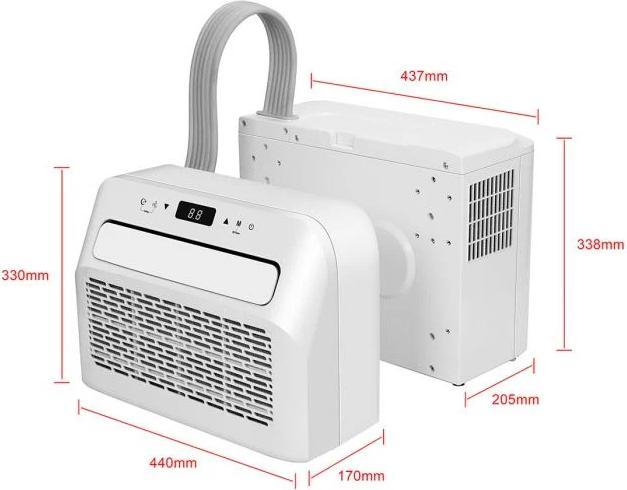 Immagine prodotto Climatech Aria condizionata YFA-05C, split per roulotte (12 m², 5000 BTU/h)