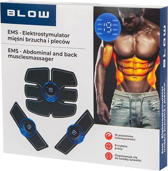 Actual product image Blow EMS electrostimulator massager
