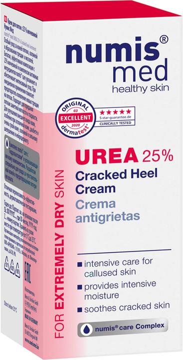 Actual product image Numis Med UREA 25% chapped skin ointment (Foot cream & foot gel, 50 ml)