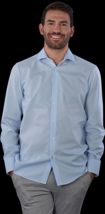 Immagine prodotto The Basics Camicia Modern Fit Hai easy iron blue (L)