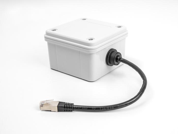 Produktbild Delock Kabel RJ45 Stecker zu RJ45 Buchse Cat.6A zum Einbau m (S/UTP, CAT6a, 0.25 m)