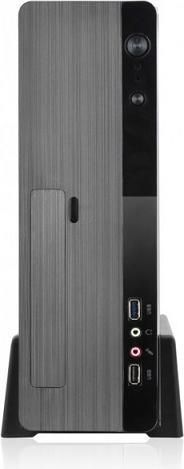 Actual product image L-Link Magna - PC - Black - Micro ATX,Mini-ITX - 500 W - Front - microATX (mATX, Mini-ITX)
