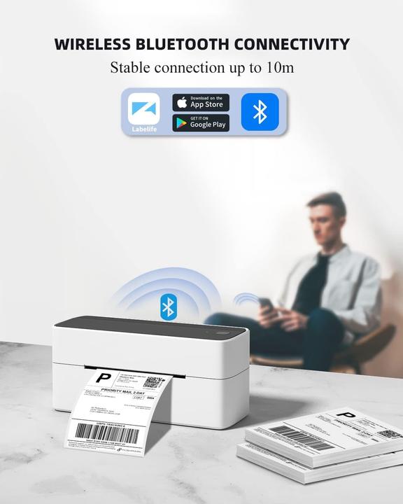 Actual product image Phomemo PM241 mit Bluetooth BLA/WHI (203 dpi)