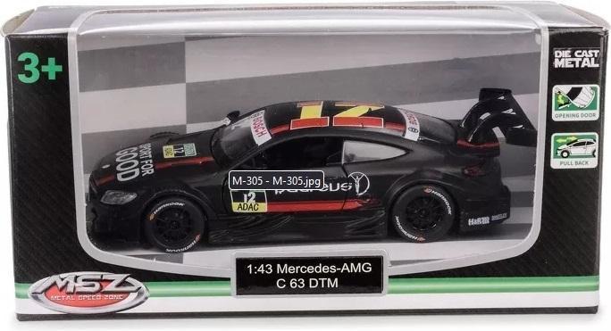Actual product image Daff MSZ 1:43 Mercedes-AMG C 63 DTM/67351A/schwarz