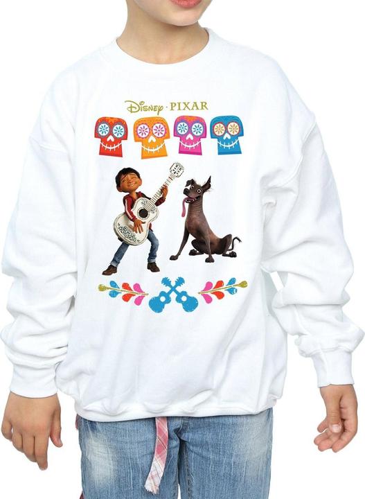 Actual product image Disney Girls Coco Miguel Logo Sweatshirt (128)