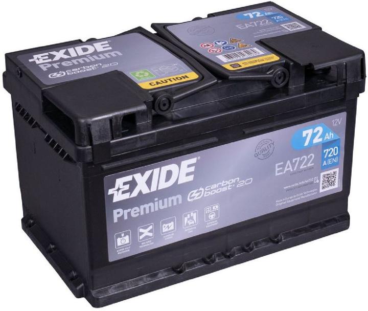 Premium Carbon Boost EA722 (12 V, 72 Ah, 720 A)
