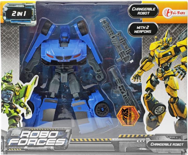 Produktbild Toi-Toys Roboforces ändern Roboter-Sportwagen