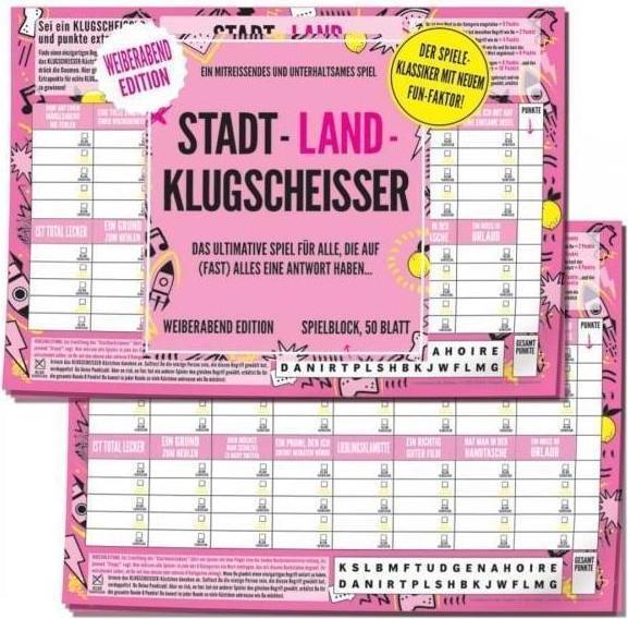 Actual product image Stadt-Land-Klugscheisser - Women's Evening Edition (German)