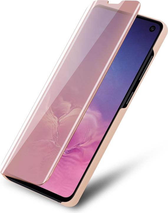 Actual product image Cadorabo Book Smart View Mirror Cover (Samsung Galaxy S10e)