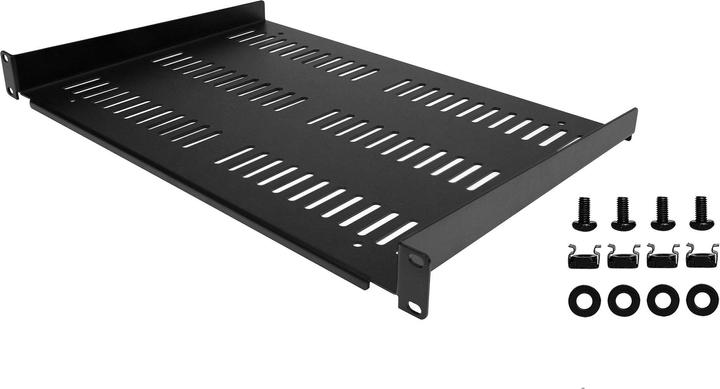 StarTech 1U Vented Shelf 12in