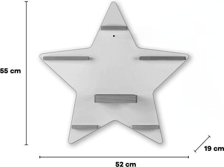 Immagine prodotto VCM Mensola in legno star Toniebox Tonies