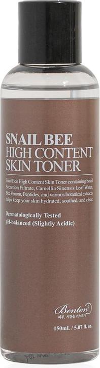 Actual product image Benton Snail bee high content skin (150 ml)